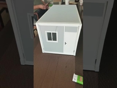 Eco-friendly Prefabbricato Piccola casa pieghevole Caravan Container resistente alle intemperie