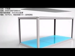 Case a contenitori modulari e pieghevoli impermeabili