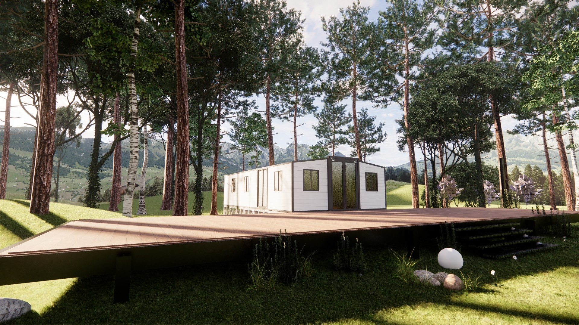 qualità case prefabbricate estensibili fabbrica