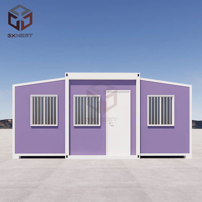 comprare Casa di container espandibile resistente al fuoco con resistenza al terremoto di livello 8 online manufacture