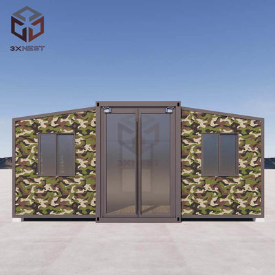 comprare Casa pieghevole moderna Container di spedizione espandibile Case verde blu rosso bianco online manufacture