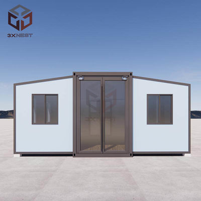 comprare Casa portabile a prova di fuoco espandibile pieghevole da 20 piedi Container con terrazza online manufacture