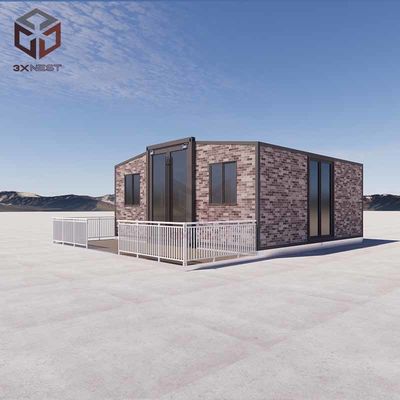 comprare Terremoto grado 8 struttura in acciaio a doppia ala contenitore casa prefabbricata online manufacture