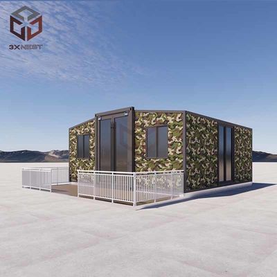 comprare Grado 11 resistenza al vento Casa prefabbricata con doppia porta in alluminio ponte rotto fabbricazione online