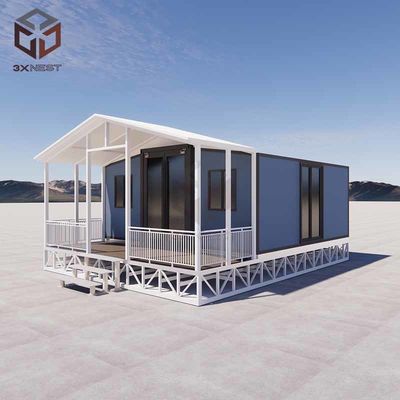 comprare ODM Prefabricato Pieghevole 20ft Container House EPS Sandwich Panel online manufacture