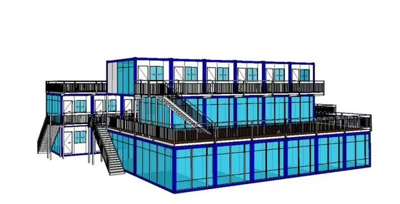 comprare Acciaio galvanizzato modulare pieghevole espandibile casa di partenza personalizzata online manufacture
