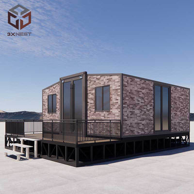 comprare Case prefabbricate da 20ft con doppia porta in alluminio a ponte rotto e pannello sandwich PU online manufacture