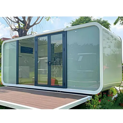 comprare Apple Capsule House 6m x 3.3m x 3m con Energia Solare e WiFi fabbricazione online