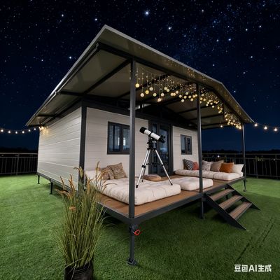 comprare Fireproof and Durable Expandable Double Wing 20ft Container House with More Than 20 Years Life Span fabbricazione online