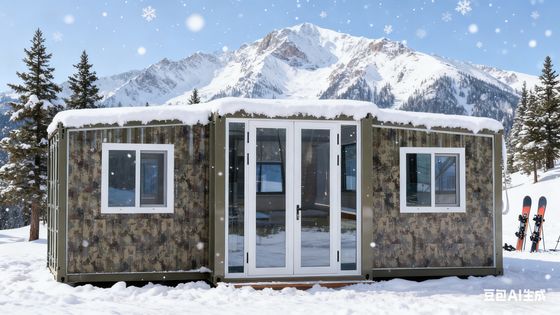 comprare Contenitore pieghevole da 20 piedi per facile spedizione/2 Pcs Accomoda 2-4 persone fabbricazione online