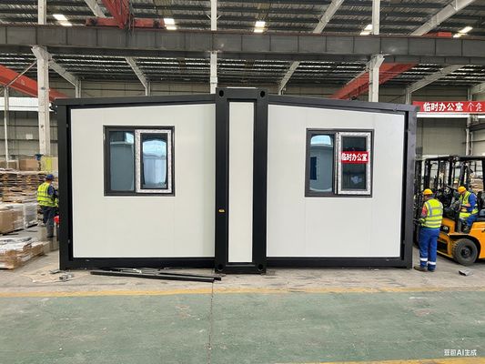 comprare Expandable Prefab Homes with 2-4 People Capacity L5460*W4640*H2240mm Internal Dimension and L5900*W4800*H2480mm Expanded Size fabbricazione online