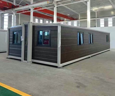 comprare Insulated Expandable Prefab Home with 2 KN/m2 Floor Loading and 12KW Power Consumption for Efficient Modular Living Space fabbricazione online