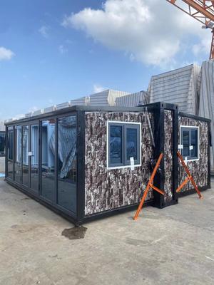 comprare Expandable Prefab Homes with 12KW Power Consumption 2 KN/m² Floor Load Capacity and 1.95 Tons Net Weight fabbricazione online