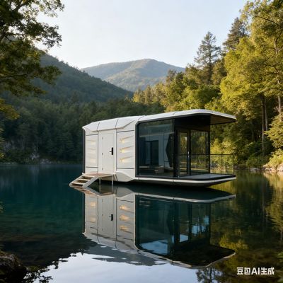 comprare Modern Space Pod with 9mm European Pine Board 3400mm Height Accommodating 2 People fabbricazione online