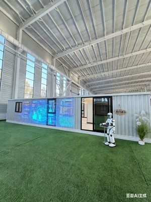 comprare 40ft Expandable Container Home with Fully Galvanized Side Frame and Internal Dimensions L11540 * W6060 * H2240 Mm fabbricazione online