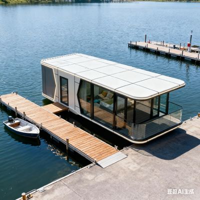 comprare Tubo in acciaio zincato a caldo, chiglia in acciaio leggero con rivestimento in zinco alluminio, modulo abitativo moderno, consumo energetico 12 KW fabbricazione online