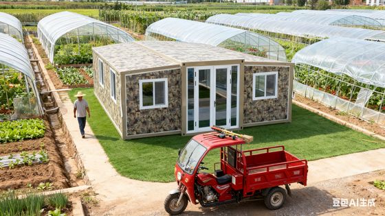 comprare Contenitore pieghevole da 20 piedi con pannelli sandwich EPS da 75 mm, distribuzione elettrica standard e personalizzazione dei colori opzionale fabbricazione online