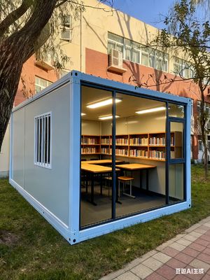 comprare Sound Insulation Performance Sound Transmission Loss ≥ 30dB Flat Pack Folding House Noise-Free and Comfortable Living Space fabbricazione online