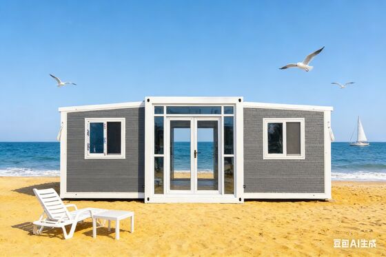 comprare Contenitore pieghevole da 20 piedi con telaio in acciaio leggero galvanizzato resistente alle intemperie e layout personalizzabile per la vita moderna fabbricazione online