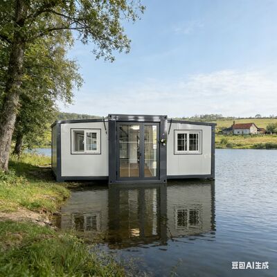 comprare Foldable 20ft Container with L5900*W2200*2480mm Folded Dimensions CE Certified and Thermal Sound Insulation for Storage and Transport fabbricazione online