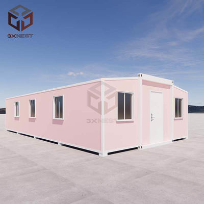 Pre-installato 40ft container espandibile casa casa resistente alle intemperie