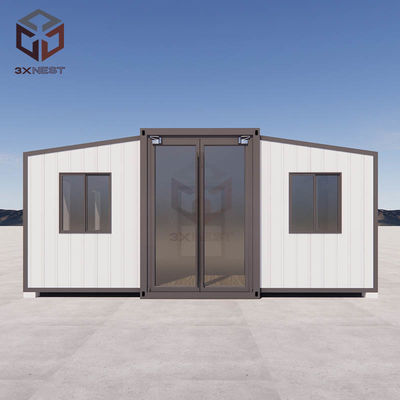 Casa in container di 20 piedi con incisione metallica la perfetta combinazione di durata e stile