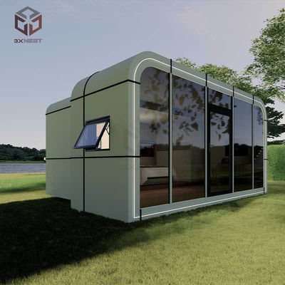 Moderna Apple Capsule House Eco-Friendly per il campeggio all'aperto