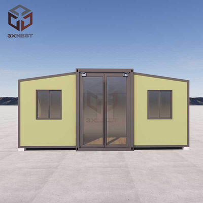 Container di poliuretano di schiuma isolato casa di container espandibile Granny appartamenti 30FT