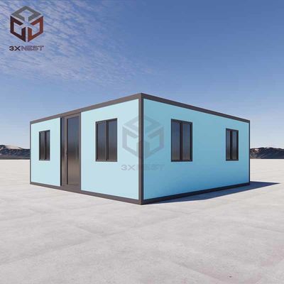 Panello sandwich in PU Flat Pack Folding House Container 38SqM
