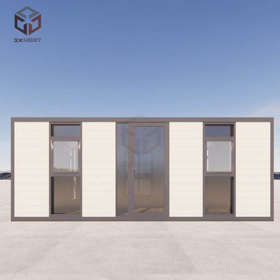 Casa pieghevole di 40 piedi Prefabbricata espandibile Casa piccola 72 metri quadrati