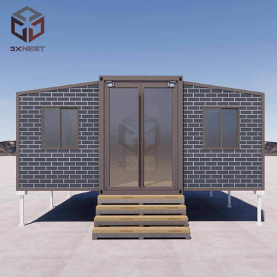 EPS/PU/Rock Wool Sandwich Panel 20FT Case prefabbricate per abitazioni temporanee o permanenti