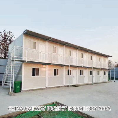 Case modulari pieghevoli resistenti alle intemperie Casa di scatola di container