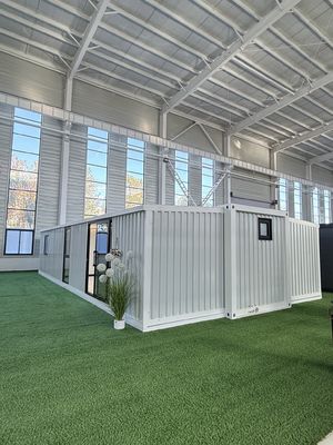Acciaio galvanizzato 40ft Container espandibile Casa con design interno personalizzabile e spessore del pavimento di 18 mm