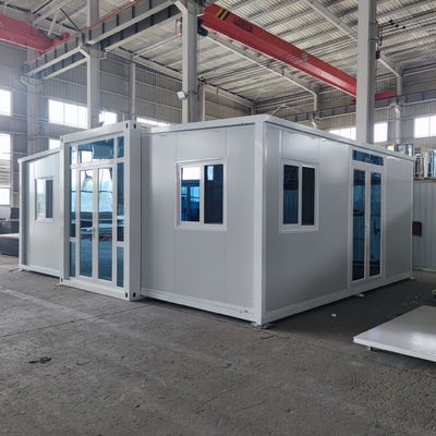 Peso netto totale 3,75 tonnellate Casa container espandibile con sistema elettrico preinstallato e design personalizzabile