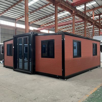 56 metri quadrati Superficie del pavimento 30ft Casa container espandibile con EPS Sandwich Panel Parete