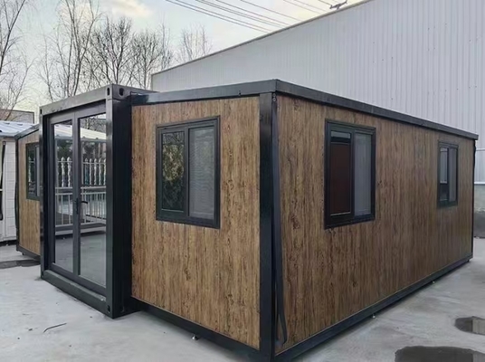 Casa pieghevole prefabbricata in acciaio su misura per ufficio magazzino