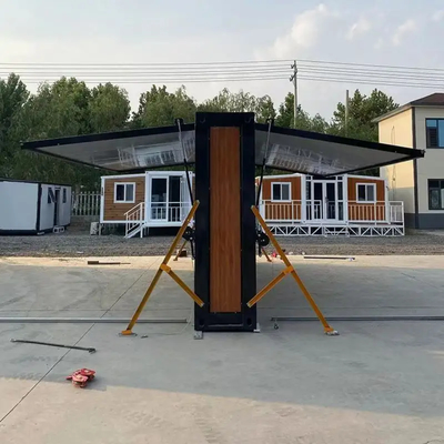 Casa pieghevole prefabbricata da 700 mm con spessore del pavimento di 50 mm impermeabile