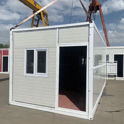 Fire Performance A-level Flat Pack Folding House No Foundation Required Easy Installation Wind-resistant Performance 0.5KN/m2