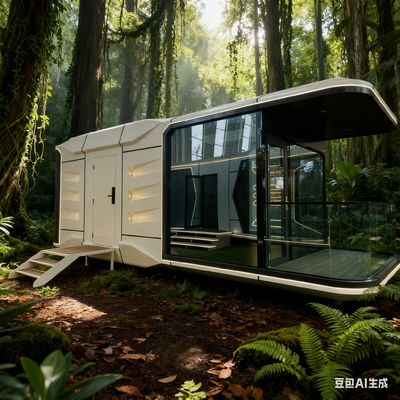 Moderna capsula spaziale con altezza di 3400 posti per 2 persone e 9mm European Pine Board