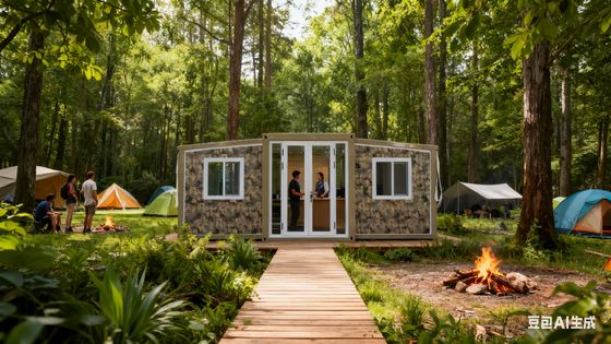 Contenitore pieghevole da 20 piedi con L5900*W2200*2480mm Dimensioni 75mm EPS pannelli sandwich e 1 anno di garanzia