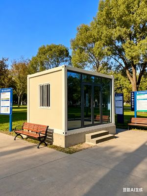 Casa pieghevole flat pack con serratura in acciaio Carico a terra 2,0 KN/m2 Dimensioni interne 5630*2230*2515 mm Resistente al vento 0,5 KN/㎡