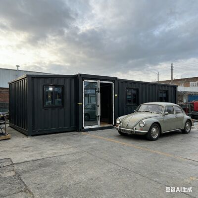 Container pieghevole da 20 piedi con isolamento termico e acustico e layout personalizzabile per appartamento, hotel, ufficio domestico