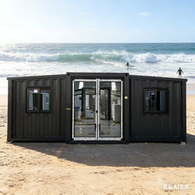 Contenitore pieghevole da 20 piedi completamente galvanizzato con isolamento termico e sistema elettrico personalizzabile